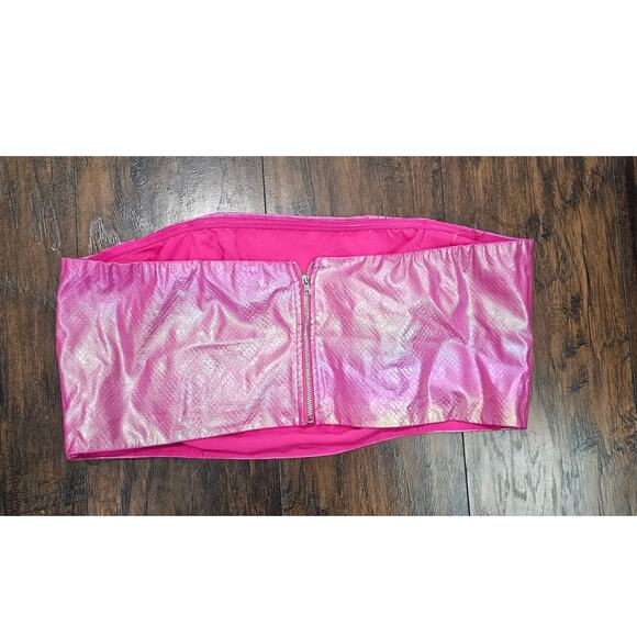 Fashion Nova Tube Top Size 2XL Pink - Picture 2 of 3